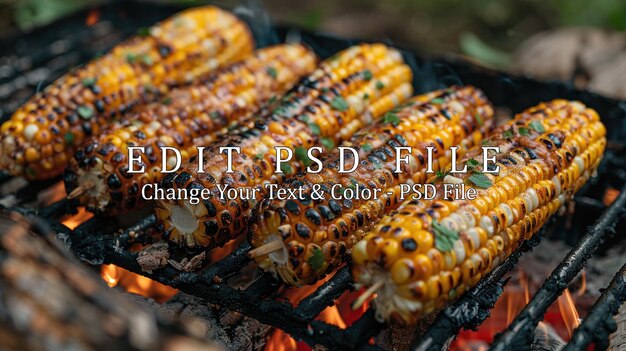 PSD grilled corn on the cob with herbs