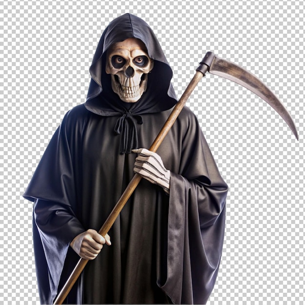 grim reaper with scythe for Halloween