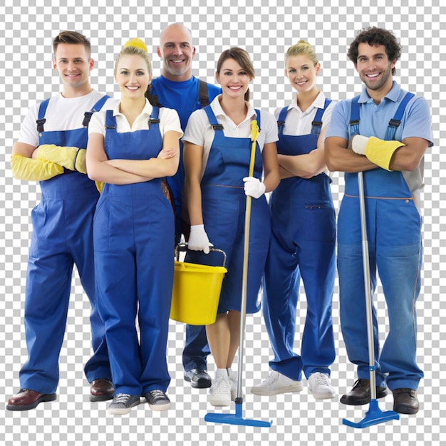 A Group of People in different Professions