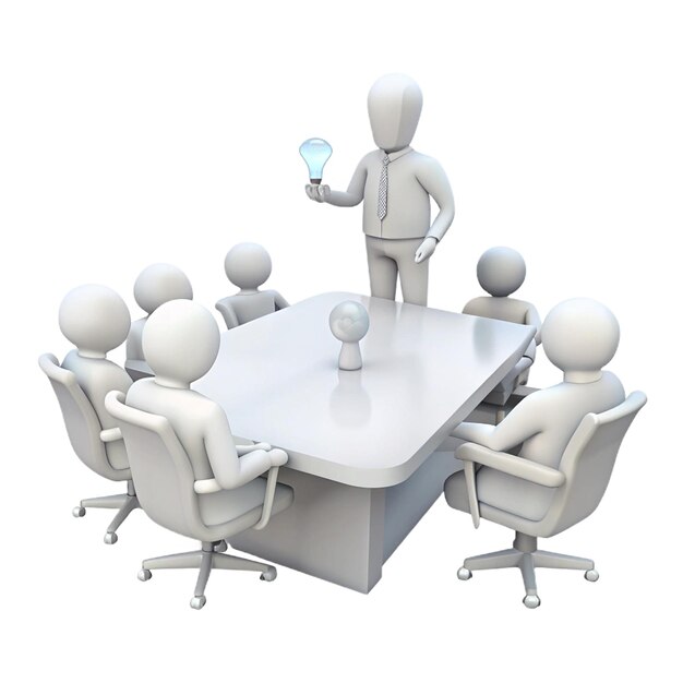 a group of people sit around a table with a glass of water