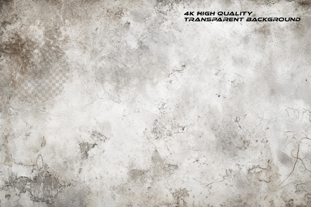 Grunge dust texture on a white background in 16k HDR resolution on transparent background