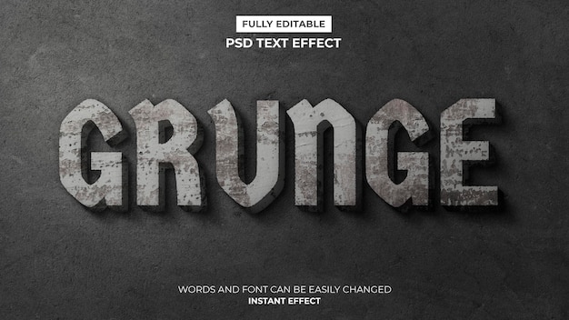 Grunge Text Effect