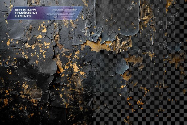 Grunge Texture Background Vector Distress Texture on Transparent Background