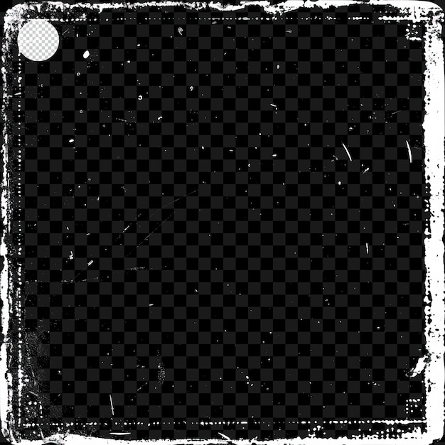 PSD grunge texture isolated on transparent background png