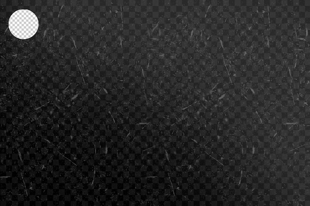 Grunge texture overlay on transparent background