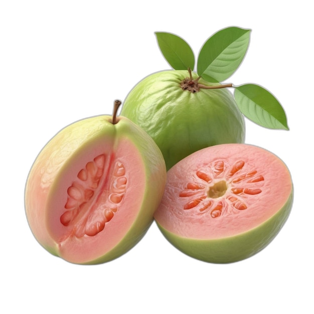 Guava PSD on a white background