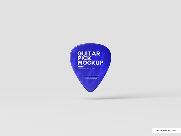 Guitar Pick Mockup