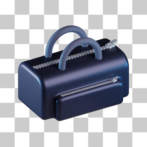 Gym Bag 3D Icon