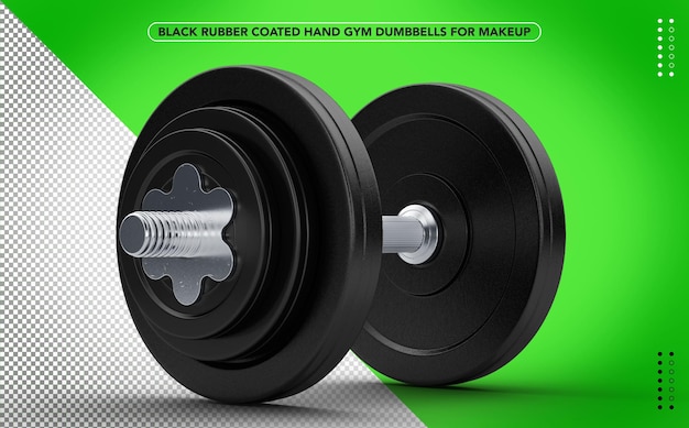 Gym dumbbells for makeup