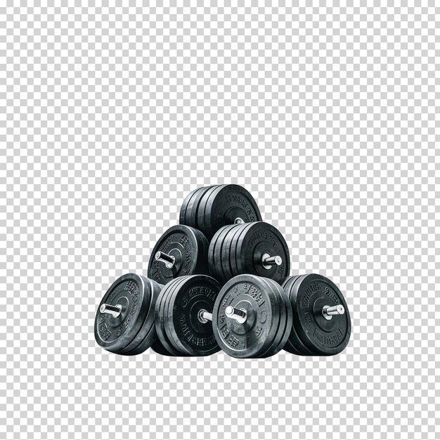 PSD gym equipment png photo