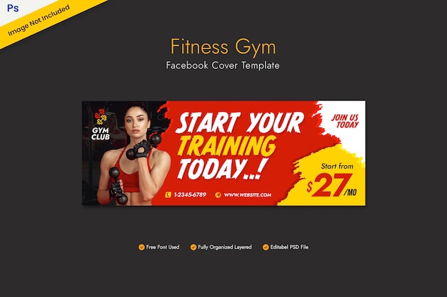 gym fitness facebook cover