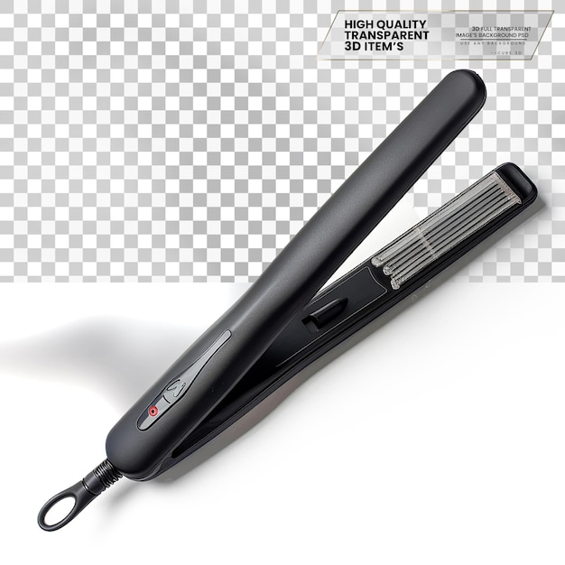 Hair Straightener A Tool for Straightening Hair on Transparent Background