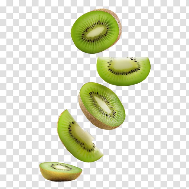 a half kiwi fruit with the words kiwi on it