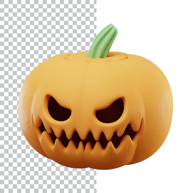 Halloween 3D Icon render asset design 3D Icon illustration