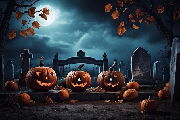 Halloween background design