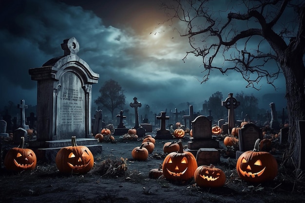 Halloween background design