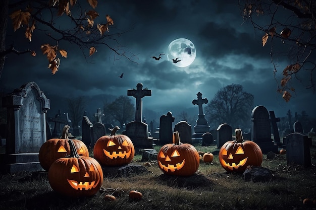 Halloween background design