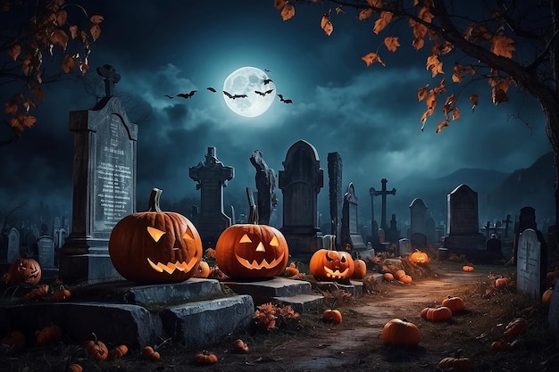 Halloween background design