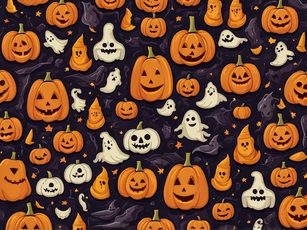 PSD halloween background happy halloween