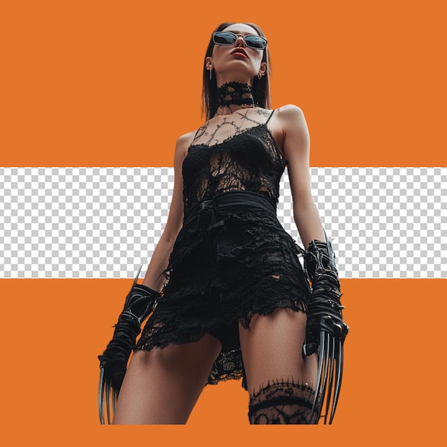 PSD halloween character png