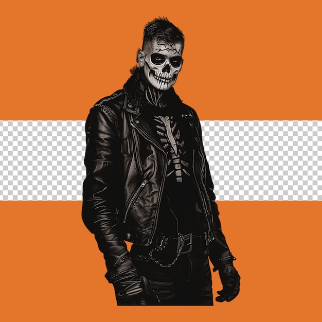 PSD halloween character png