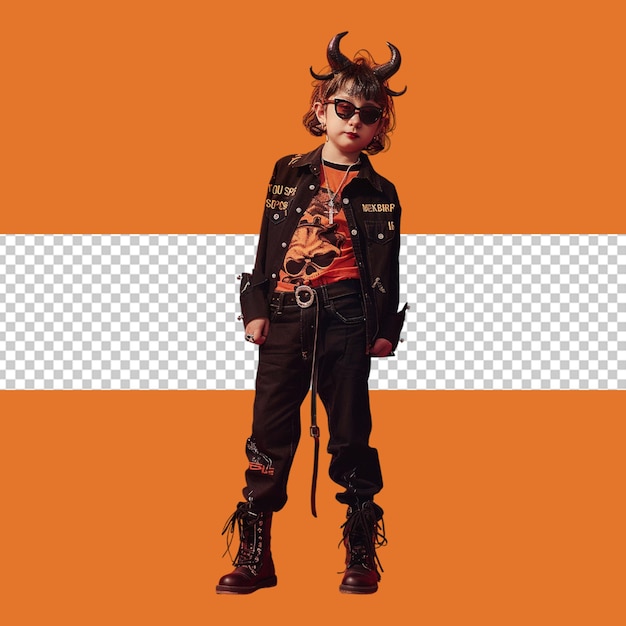 PSD halloween character png