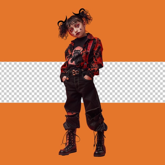 PSD halloween character png