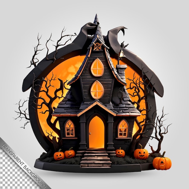 halloween elements transparent background