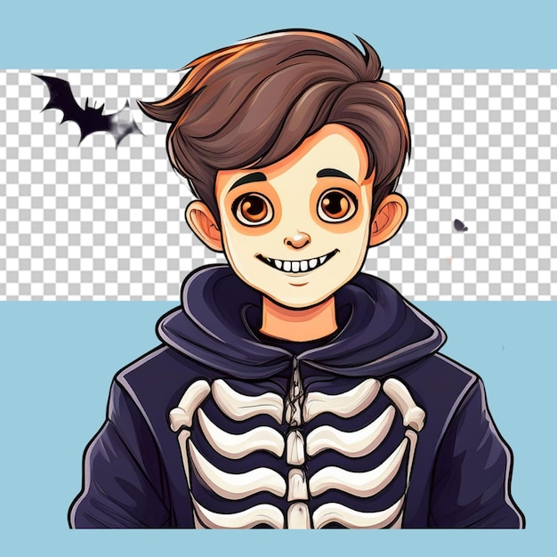 PSD halloween png illustration