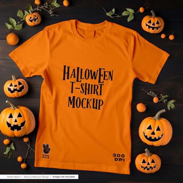 Halloween Tshirt Mockup