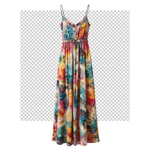 PSD halter dress on png