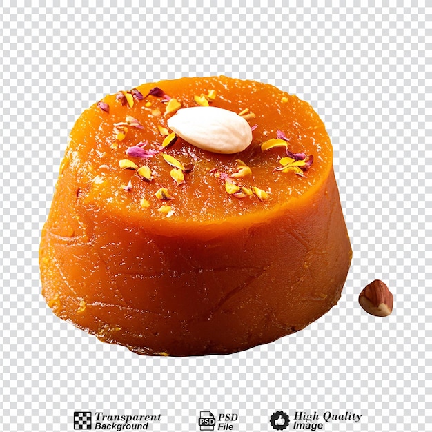 Halwa isolated on transparent background