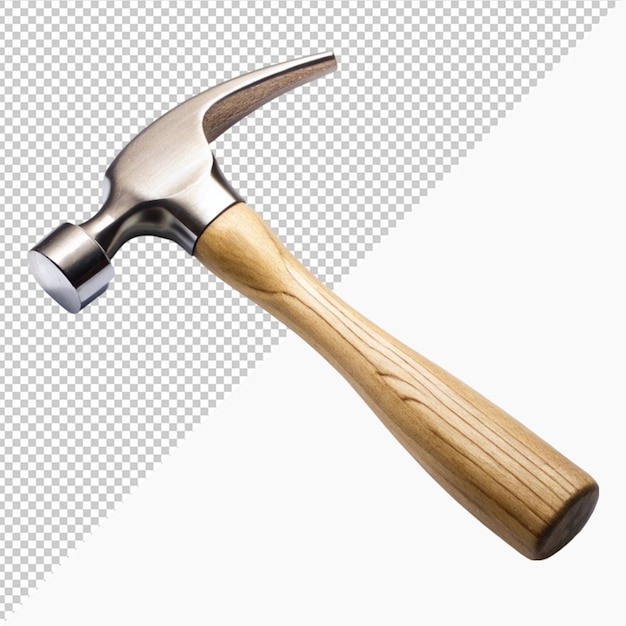 PSD hammer on transparent background