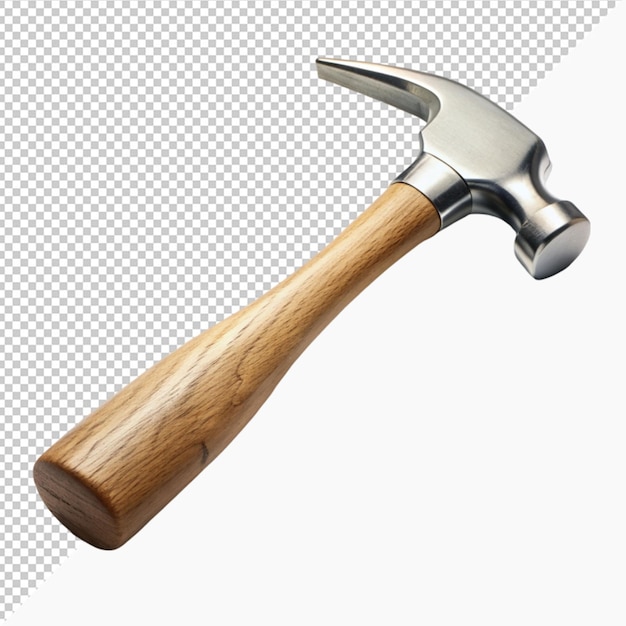 PSD hammer on transparent background