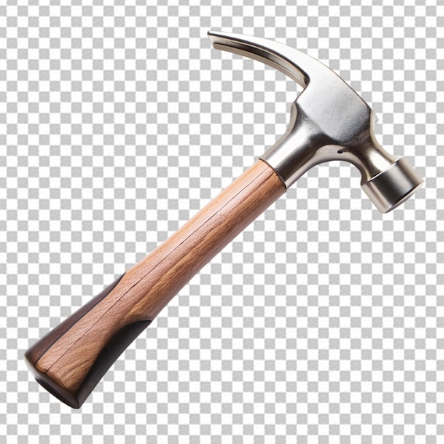 Hammer with transperent back ground