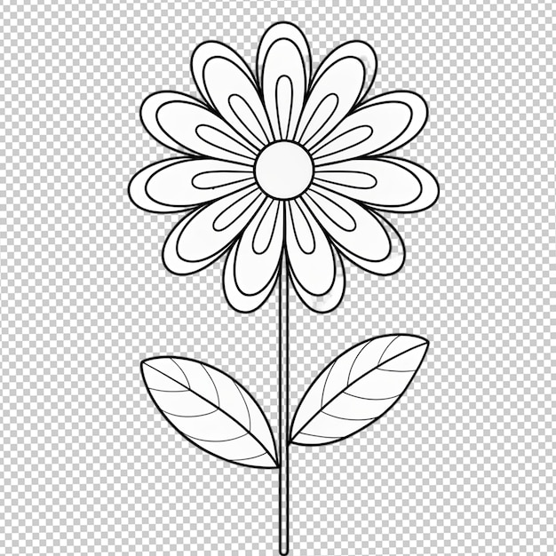 Hand drawn floral illustration