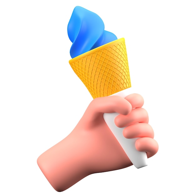 Hand Gesture Hold Ice Cream Travel