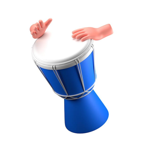 Hand Play Jimbe Music Instrument