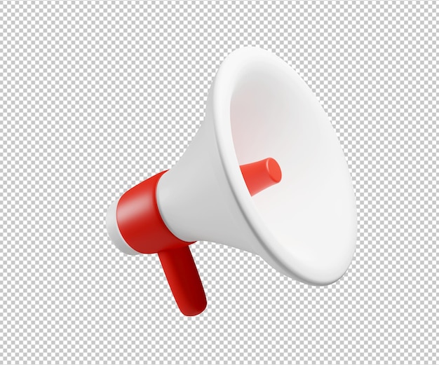 Handgrip speaker 3d illustration rendering