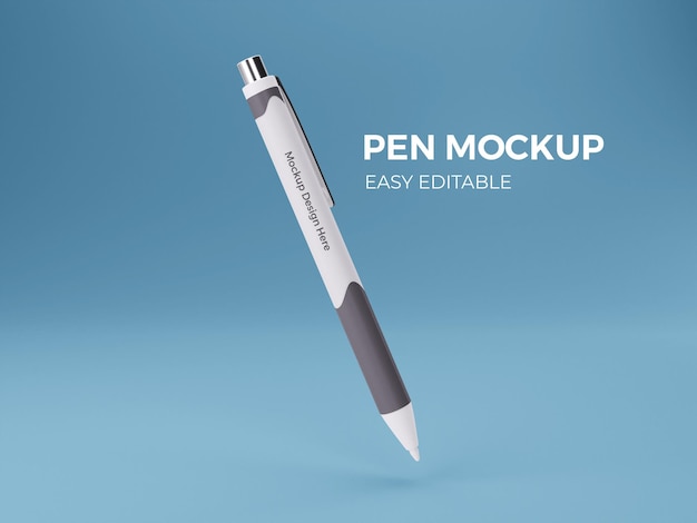 handwriting pen mockup design customizable smart object