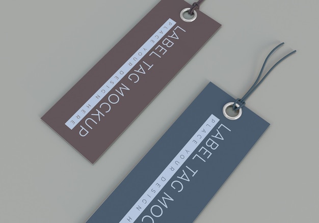 Hang Tag Mockup Design