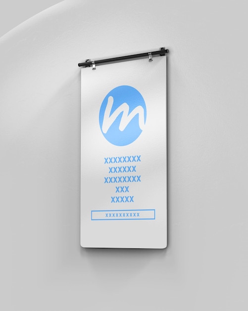 Hanging Banner Mockup