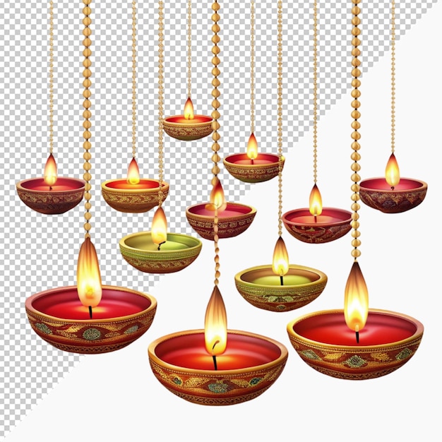 hanging diwali lamp