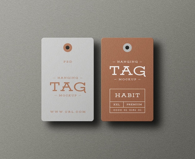 Hanging Tag Mockup