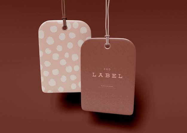 Hanging Tag Mockup