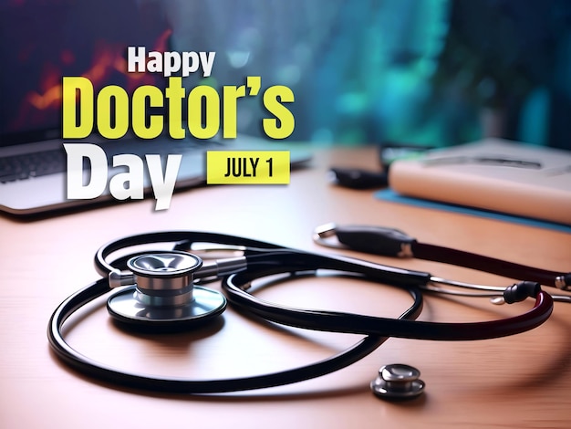 Happy Doctors Day Social Media Banner