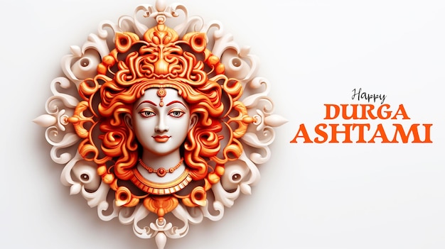 PSD happy durga ashtami celebration social media post