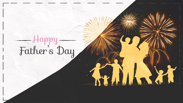 PSD happy fathers day background