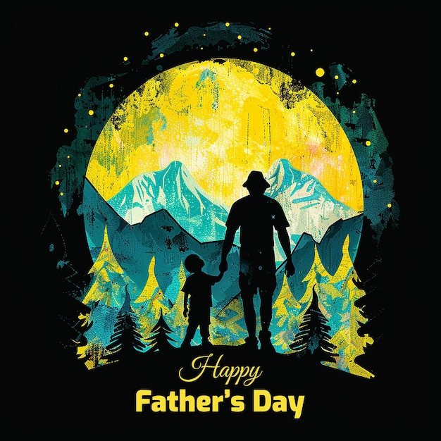 Happy fathers day generated by AI