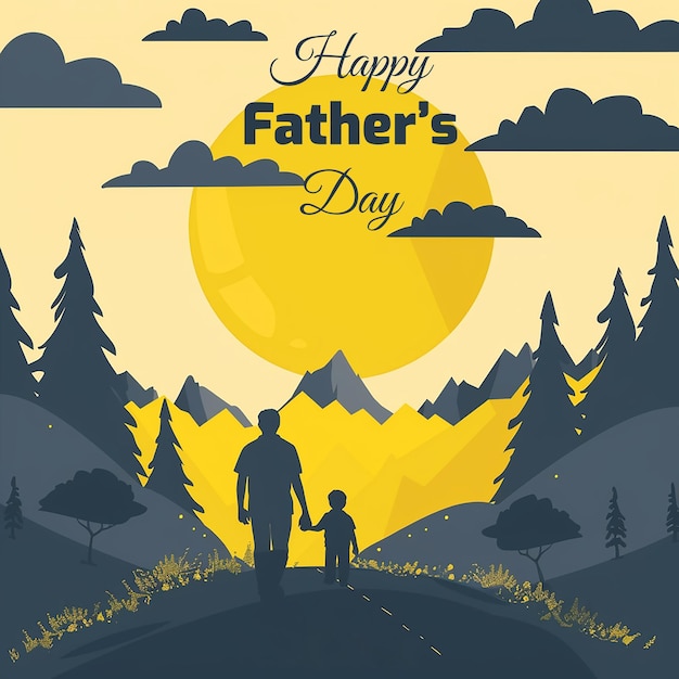 Happy fathers day generated by AI